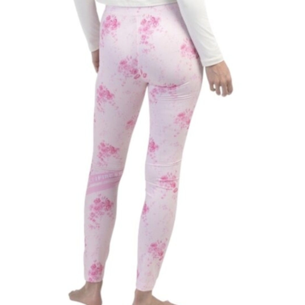 Bogner X LoveShackFancy Fire & Ice Lovely Base Layer Pants sz XXS Magenta Glow - Picture 13 of 16